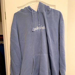Rude Vogue Baby Blue Hoodie